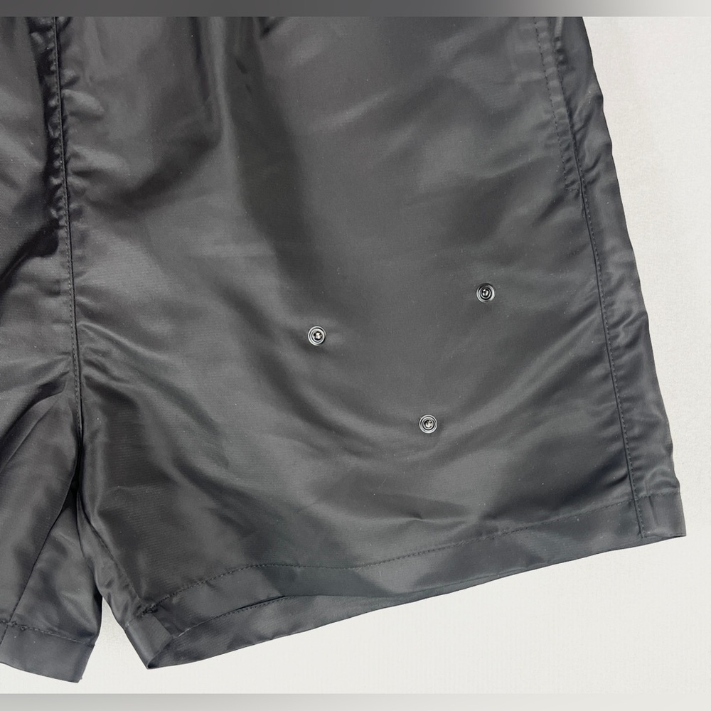 Black Nylon Mini Shorts Italian Size 36 XS - Picture 8 of 8
